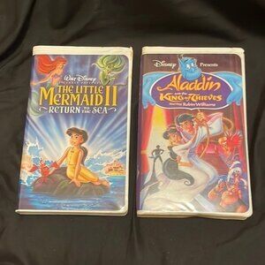 2 Disney VHS Movies